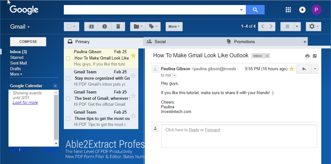 google gmail add outlook for mac